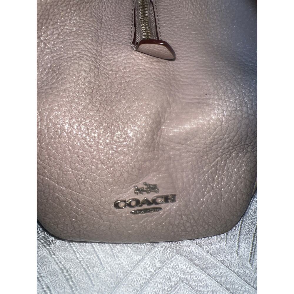 Coach Leather Handbag Lot – Shoulder Bag & Mini Purse, Beige, Elegant F 34495 - Picture 10 of 15